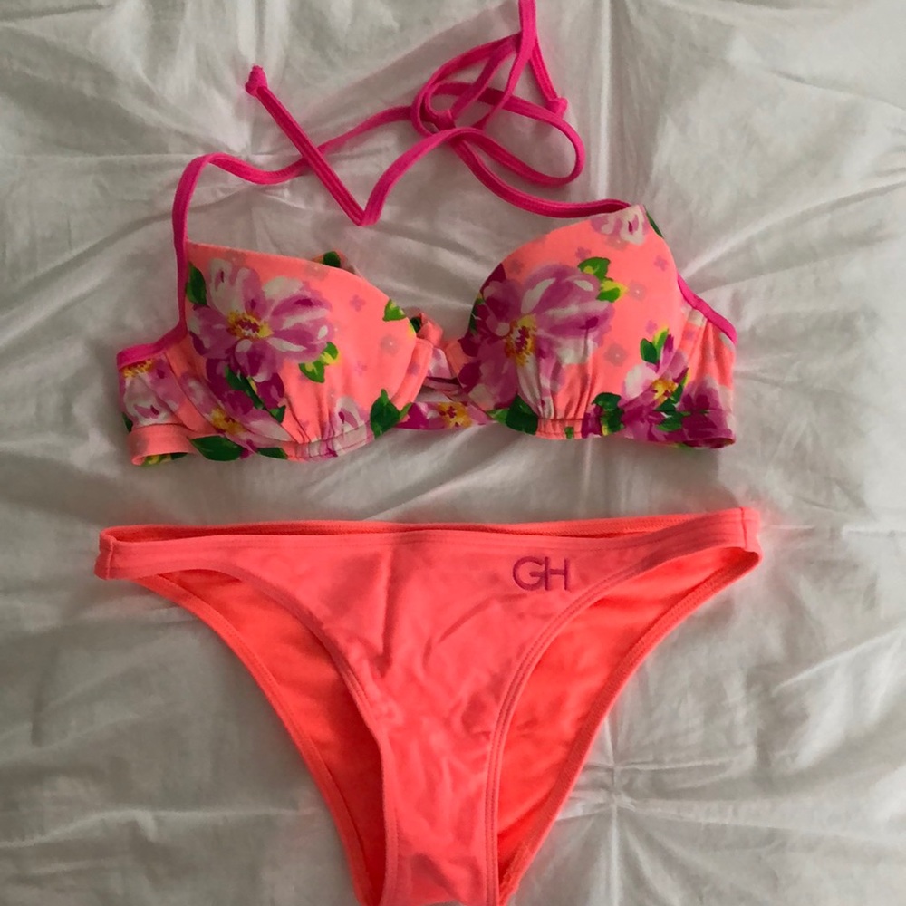 Women’s Gilly Hicks Coral Bikini Set Size XS